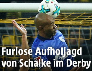 Kopfball von Naldo (Schalke)