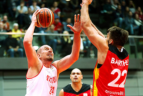 Rasid Mahalbasic (AUT) und Danilo Barthel (GER)