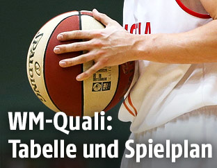 Ein Basketball