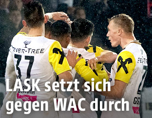 Jubel beim LASK