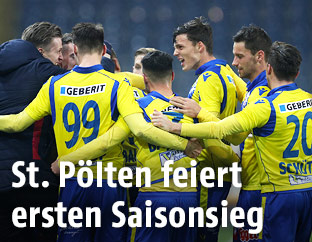 Jubel bei St. P&ouml;lten