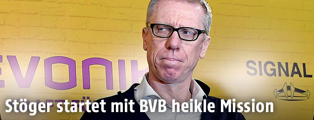 Dortmund-Trainer Peter Stöger