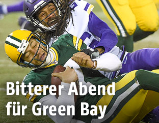 Brett Hundley(Green Bay) und Trae Waynes (Minnesota Vikings)