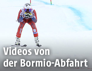 Skifahrer in Bormio