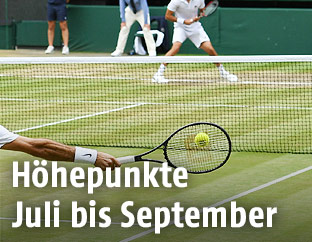 Tennismatch in Wimbledon