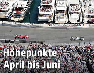 Formel-1-Strecke in Monte Carlo