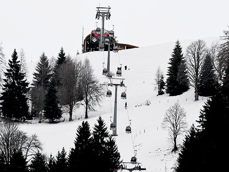 Skilift in Kitzbühel