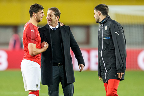 Aleksandar Dragovic und Franco Foda