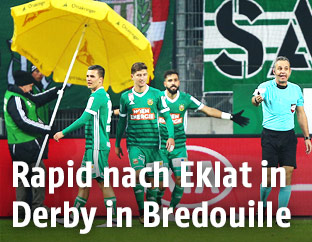 Unmut bei Rapid