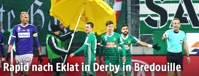 Unmut bei Rapid