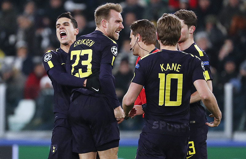 Jubel von Tottenham