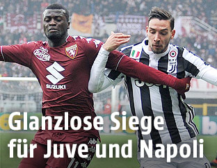M'Baye Niang (Torina) und Mattia De Sciglio (Juve)
