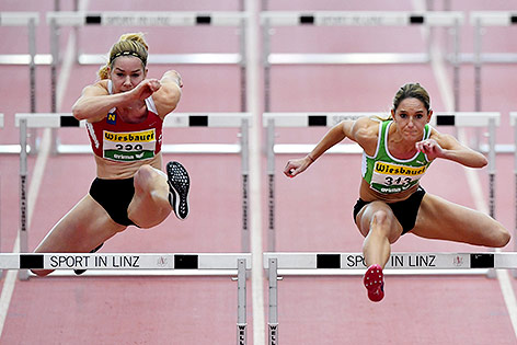 © GEPA/Florian Ertl Stephanie Bendrat und Beate Schrott