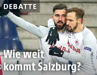 Munas Dabbur und Andreas Ulmer (RBS)