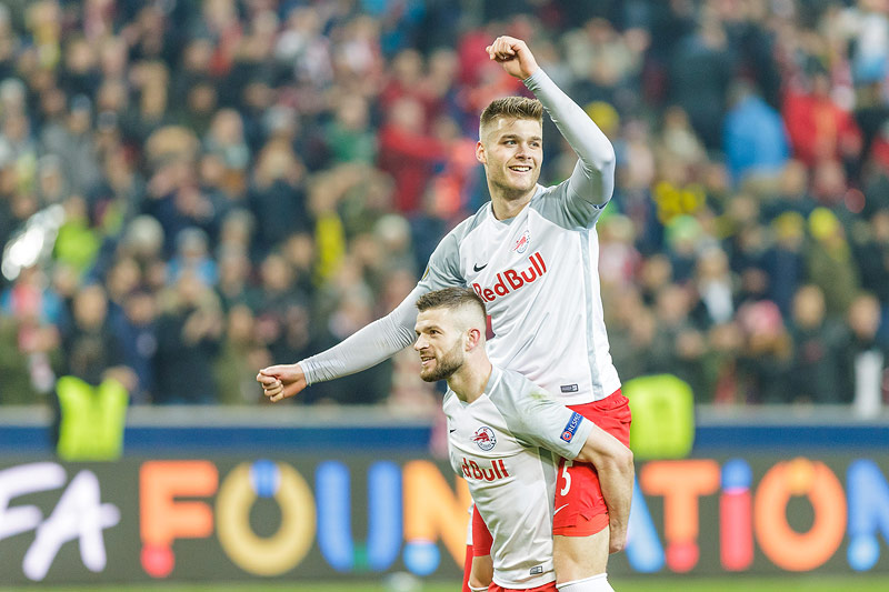 © ORF.at/Christian Öser Salzburg Spieler jubeln