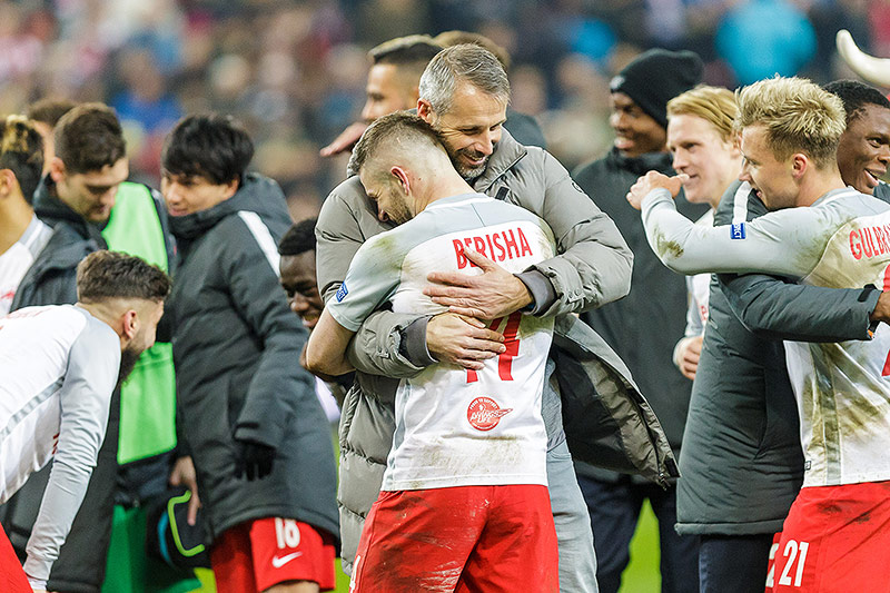 © ORF.at/Christian Öser Szene aus dem Spiel Salzburg - Dortmund