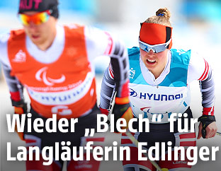 Langläuferin Carina Edlinger