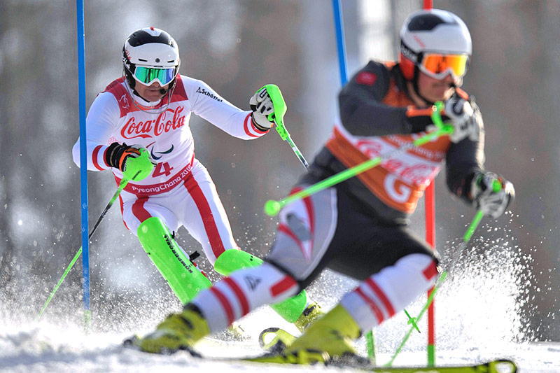 © AP/IOC/Joel Marklund Blindensportler Gernot Morgenfurt