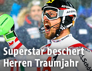 Jubel von Marcel Hirscher
