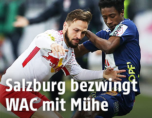 Andreas Ulmer (RBS) und Majeed Ashimeru (WAC)