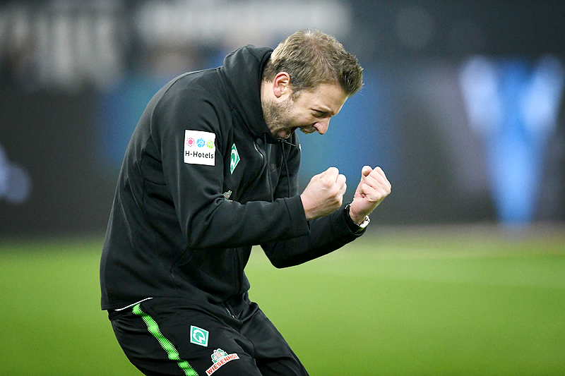 © GEPA/Uwe Speck Trainer Florian Kohfeldt (Bremen)