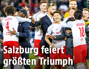 Jubel bei Salzburg