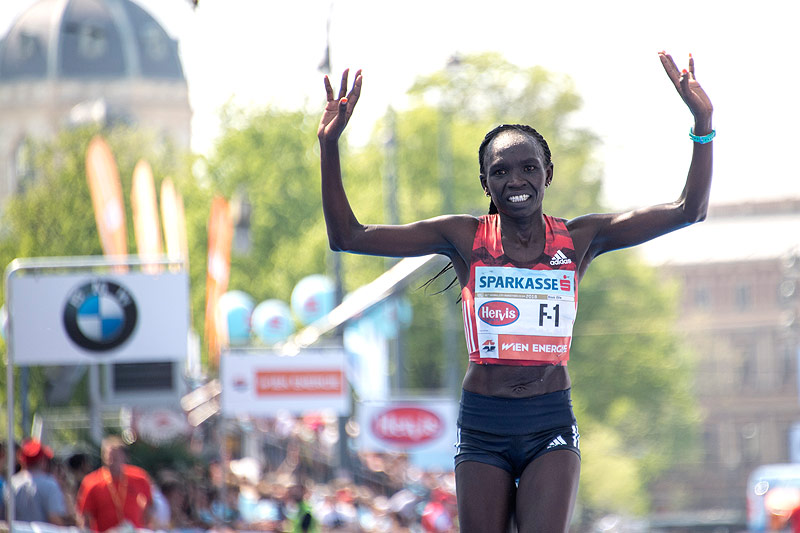 © APA/AFP/Joe Klamar Nancy Kiprop (KEN)