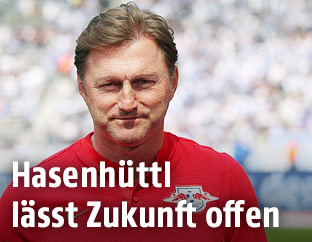Ralph Hasenh&uuml;ttl (RB-Leipzig-Trainer)
