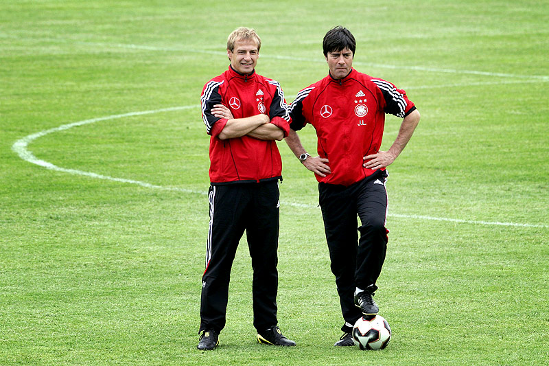 Juergen Klinsmann und Joachim Löw, 2005