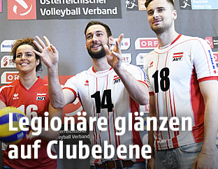 Srna Markovic, Florian Ringseis und Paul Buchegger
