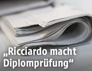 Zeitungsstapel