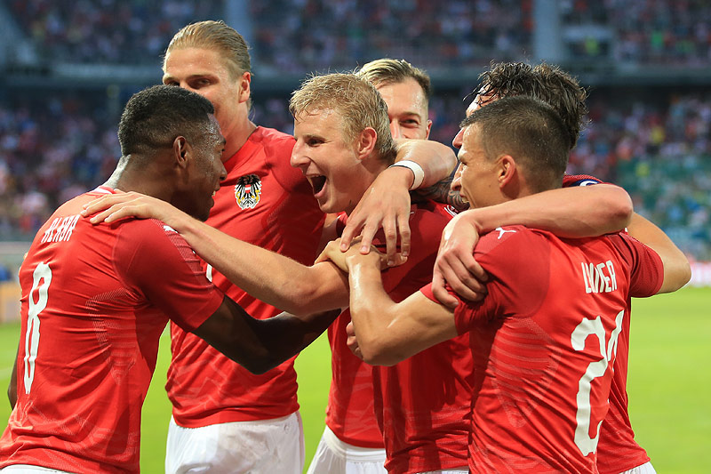 © GEPA/Mario Buehner David Alaba und Martin Hinteregger