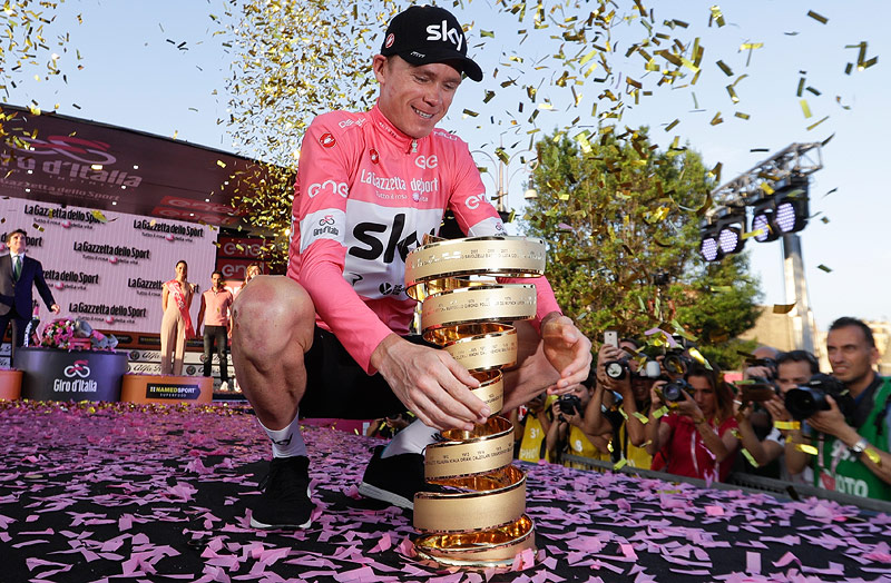 © AP/Gregorio Borgia Chris Froome (GBR)
