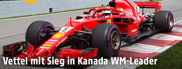 Sebastian Vettel beim Grand Prix in Canada