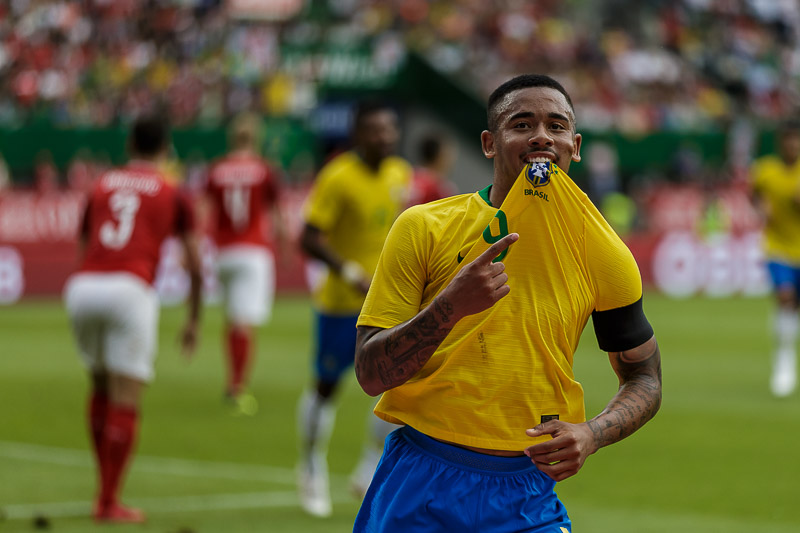 © ORF.at/Dominique Hammer Spielszene vom Länderspiel Österreich - Brasilien