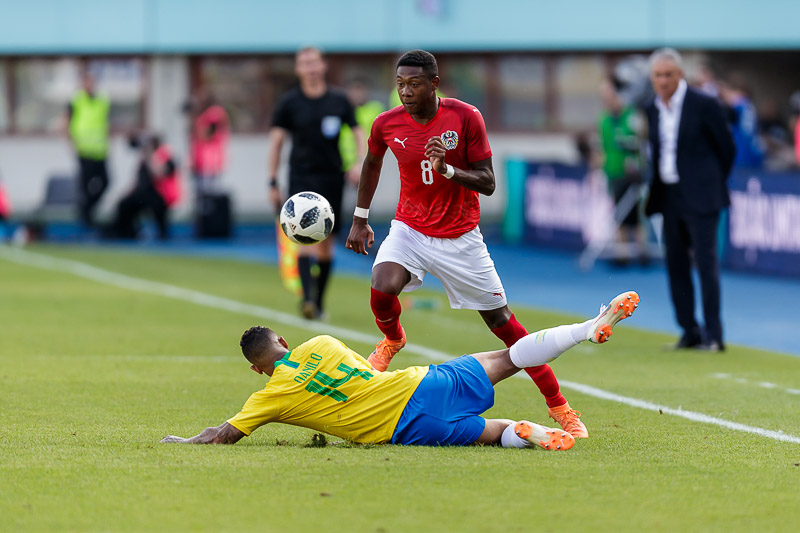 © ORF.at/Dominique Hammer Spielszene vom Länderspiel Österreich - Brasilien