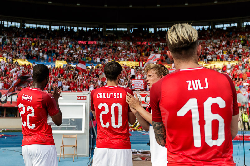 © ORF.at/Dominique Hammer Spielszene vom Länderspiel Österreich - Brasilien