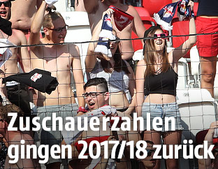 Fans im Stadion