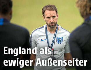 Trainer Gareth Southgate (ENG)