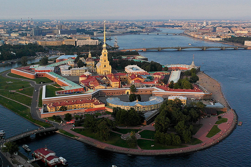 Peter-und-Pauls-Festung in Sankt Petersburg