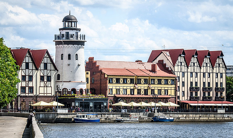 © APA/AFP/Mladen Antonov Das Fischerdorf in Kaliningrad