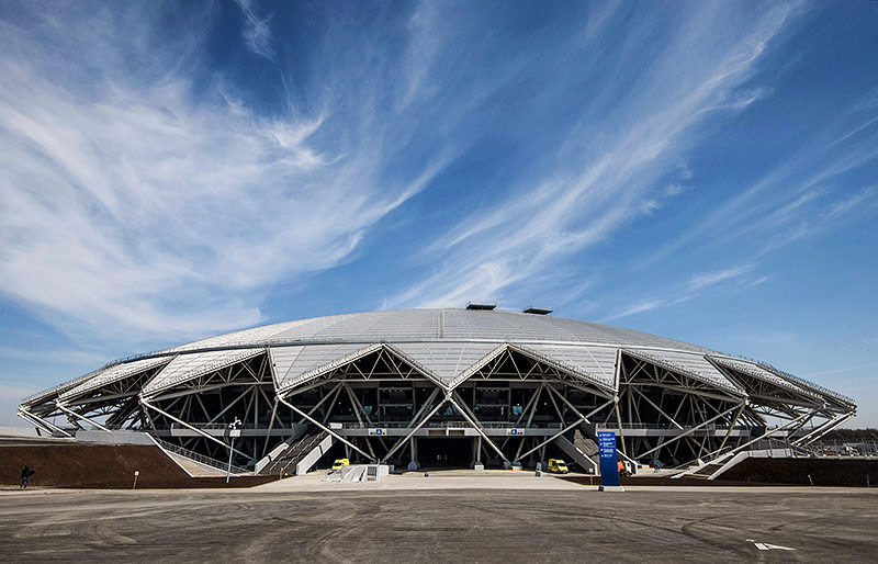 © APA/AFP/Mladen Antonov Die Kosmos Arena in Samara