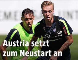 Austria Wien beim Training