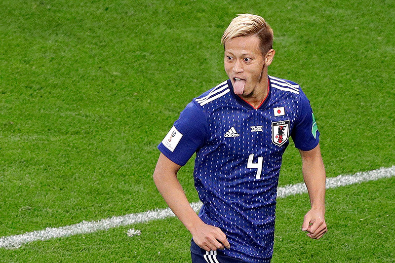 © AP/Mark Baker Keisuke Honda (Japan)