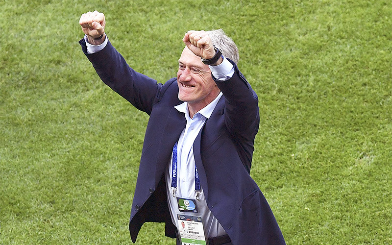 © APA/AFP/Saeed Khan Frankreichs Cheftrainer Didier Deschamps