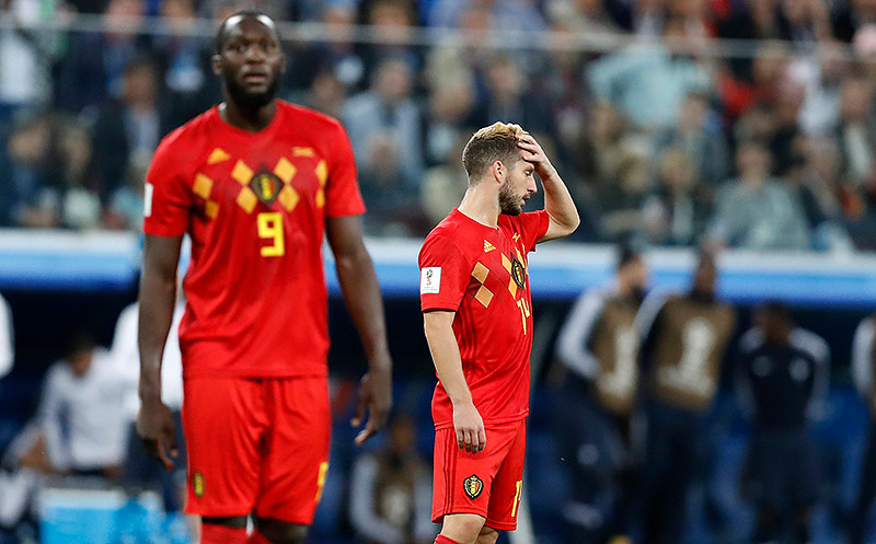 © AP/David Vincent Dries Mertens ist enttäuscht