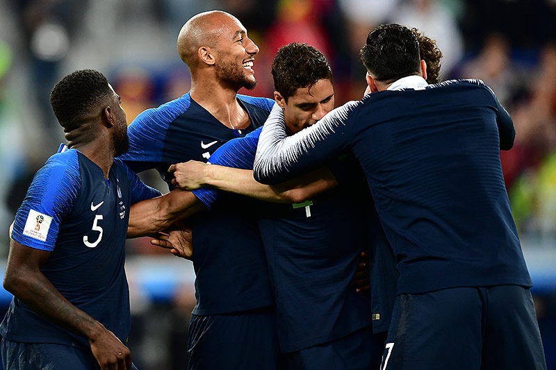 © APA/AFP/Giuseppe Cacace Jubel von Frankreich