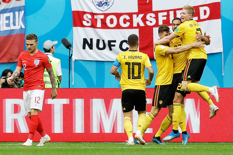 © AP/Petr David Josek Belgischer Jubel