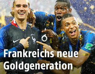 Jubel bei Frankreich