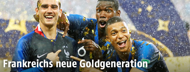 Jubel bei Frankreich